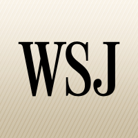 Logo for the Wall Street Journal: the letters “WSJ” in black, all-caps against a textured beige background.