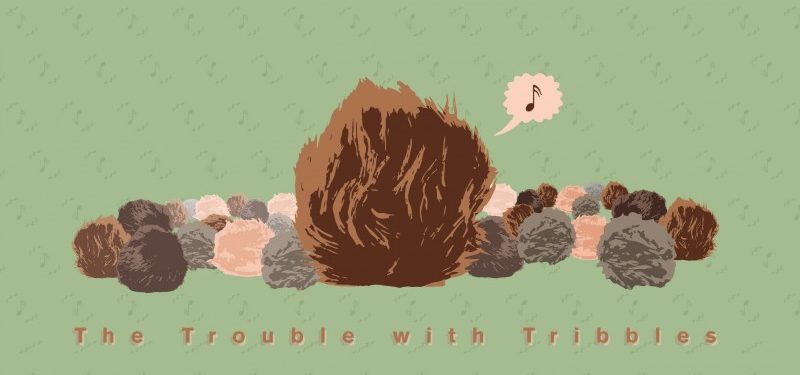 Star Trek, "The Trouble with Tribbles" illustration