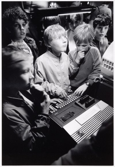 Computerfestival De Meervaart, Michel Pellanders, 1984, courtesy of Rijksmuseum, Amsterdam