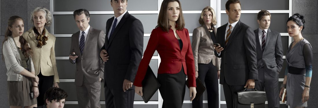 Cast photo of the TV series The Good Wife.