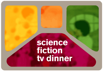 Science fiction tv dinner Logo