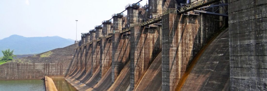 Photo of a hydroelectric dam